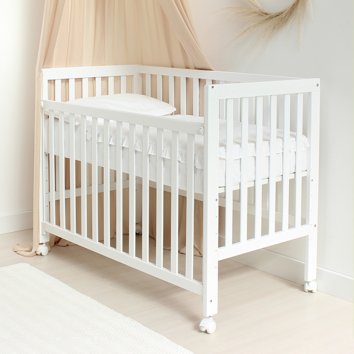 cuna colecho nordic blanca